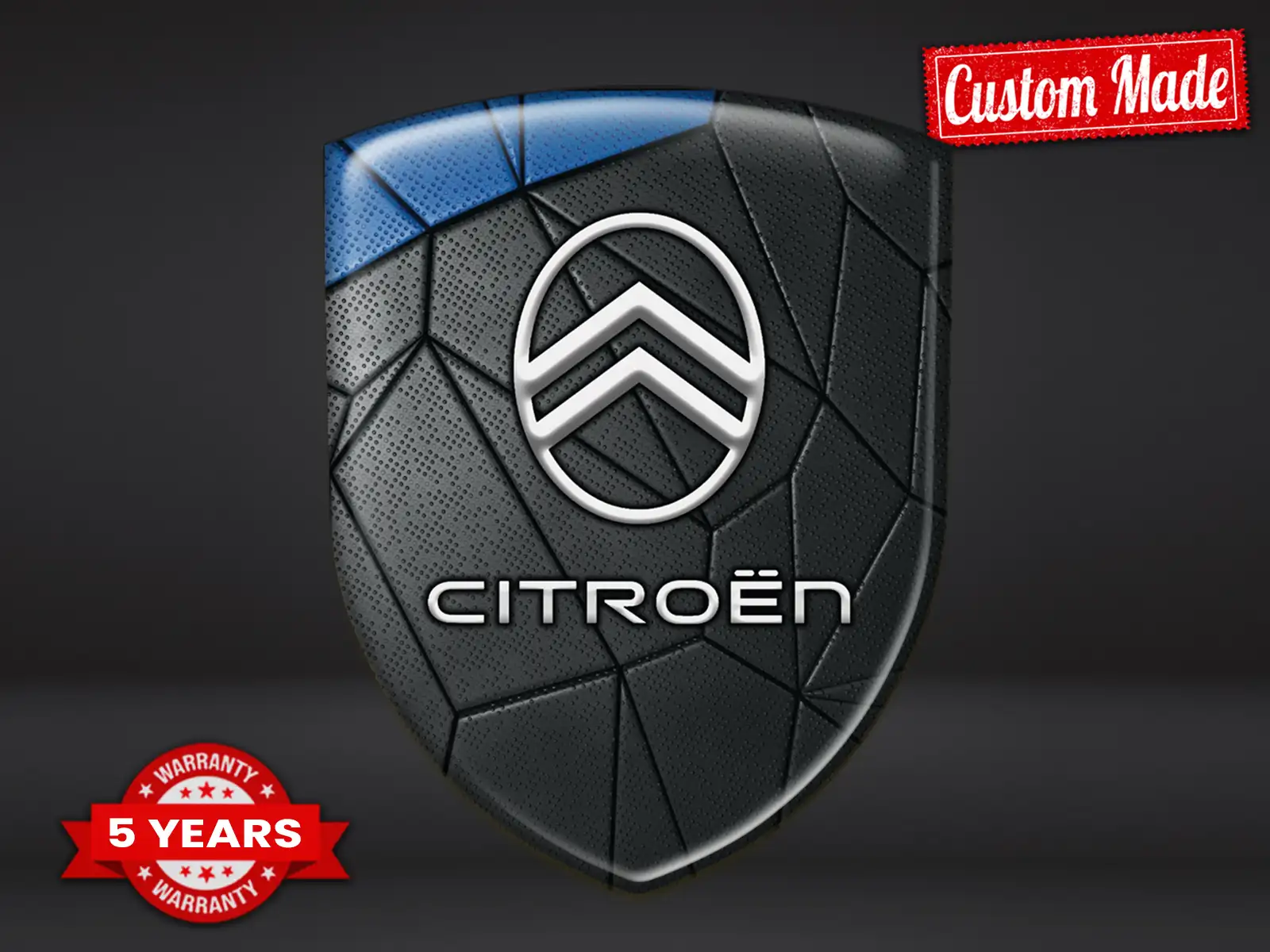 Citroen Autofenstersticker Robust Universal Hochwertig